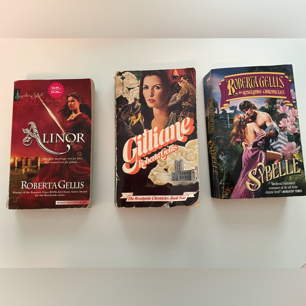 Roberta Gellis Vintage Romance Novels
